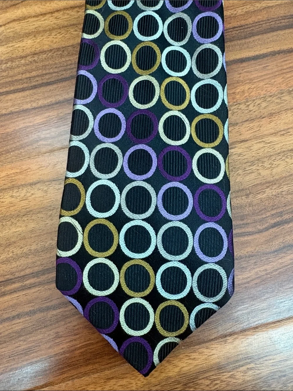 Michael Kors Silk Circle‎ Pattern Neck Tie